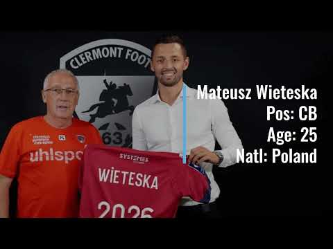 Mateusz Wieteska to Clermont Foot for €1.3M!