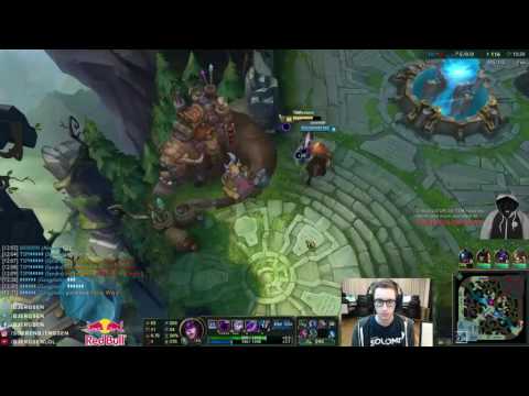 League Of Legends S6 — Bjergsen as Syndra vs Malzahar Mid  Diamond Korean Server Ranked Gameplay
