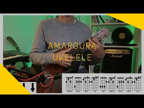 REGGAETON Y CUMBIA CON UKELELE | Amargura - Karol G  (cover ukelele) Martin Lopez