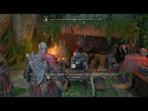 Light and Dark Elf in love mention God of War Ragnarök