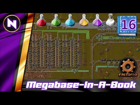 Re-designing GREEN SCIENCE For 5400 / Min | #16 | Factorio Megabase-In-A-Book Lets Play