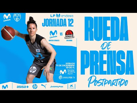 Rueda de Prensa Movistar Estudiantes - Spar Girona