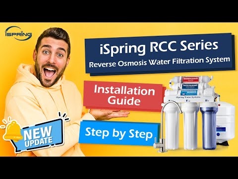 iSpring RCC Series RO System DIY Installation | Step by Step | Latest Edition