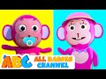 Monkey Finger Family Kids Songs All Babies Channel