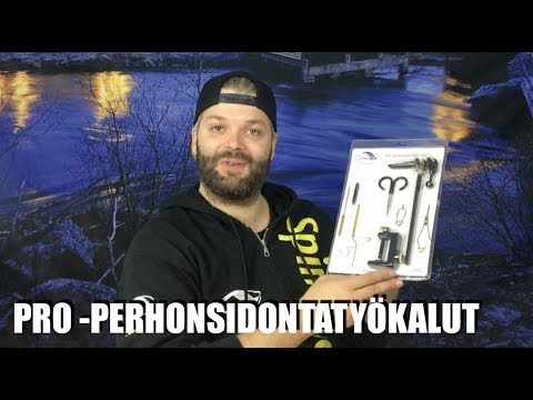 Pro-perhonsidontatyökalut - Eumer - Perhonsidontakurssi - Perhokalastus