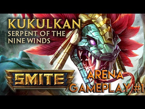 Smite Arena Gameplay #1 - Kukulkan