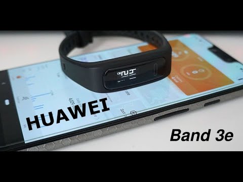 Huawei band 3e unboxing and setup