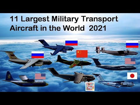 11 Largest Military Transport Aircraft in the World ll 2021