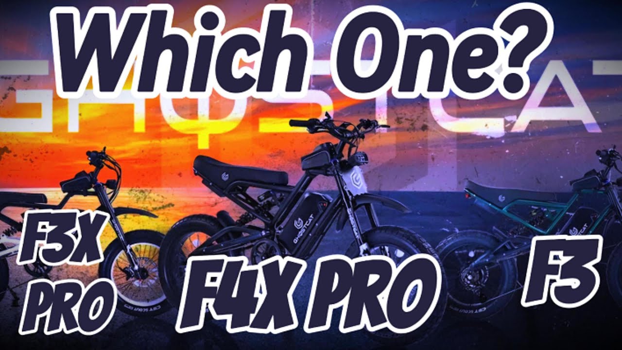 F3 vs F3X Pro vs F4X: Which Is for You? (Electric Adventure)