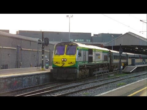 Irish Rail Class 201 (227) + Enterprise leaving Connolly station