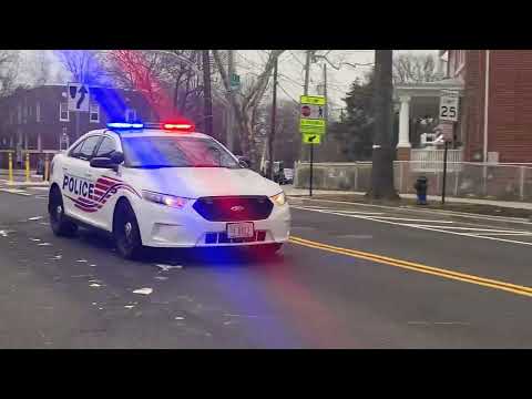 DC Police (MPD) Responding Code 1 in Southeast, DC!