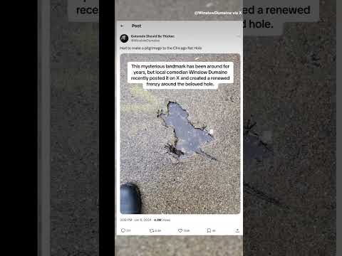 The ‘Chicago Rat Hole’ Is the Hottest Tourist Destination of 2024 #chicago #tourism #rat