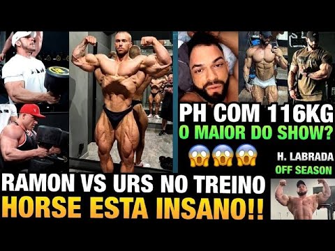 MAIOR RIVAL DO RAMON ? PH ESTÁ COM 116KG - URS EM OFF NO BRASIL EM 2022 ? - HORSE COM SHAPE INSANO