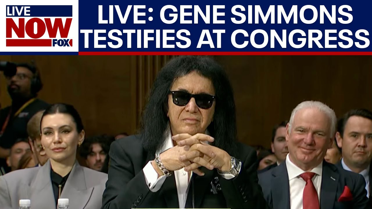 LIVE SOON 3ET: Gene Simmons of KISS testifies before Congress