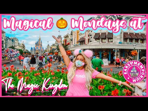 🔴LIVE:Magical Monday at The Magic Kingdom. Fall into Magic. Halloween Week Fun.