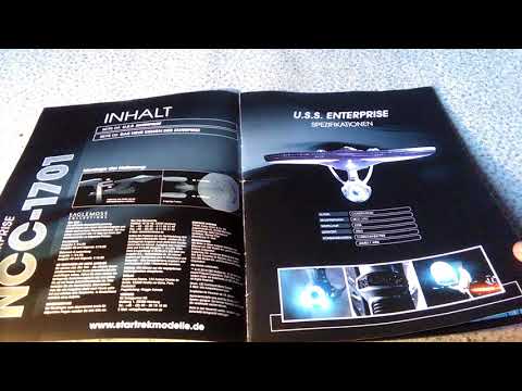 Star Trek die offizielle Raumschiff Sammlung Sonderausgabe der U.S.S Enterprise aus Beyond