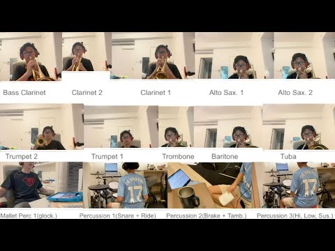 Flash!, by Brian Beck. (1 week Trumpet!!) by a Two-Man Band (Boson & Garin)