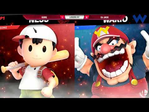 VS Weekly 3/14/19 - Losers Eighths - Gore (Ness) vs DJ Jack (Wario) - SSBU