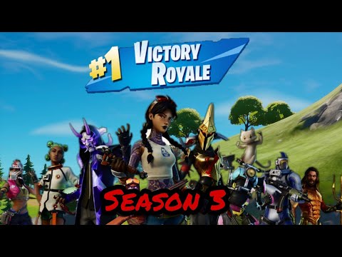 Mi primera Victoria en la temporada 3 , Capítulo 2 de Fortnite / CraXel