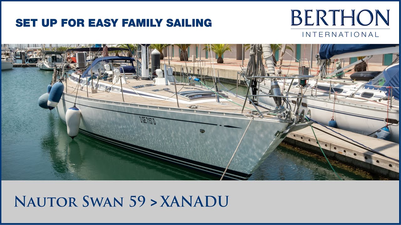 Nautor Swan 59 (XANADU) with Simon Turner - Yacht for Sale - Set Up for Easy Family Sailing