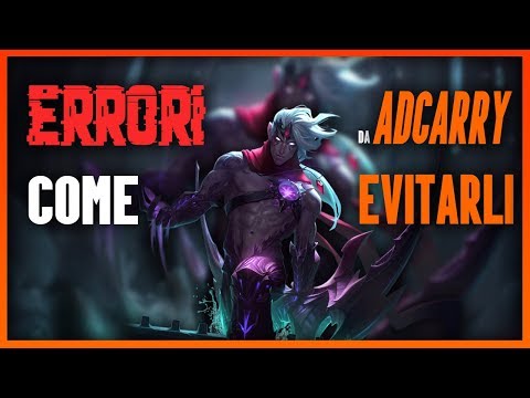 ERRORI da ADC: QUALI SONO E COME EVITARLI │ LeagueofLegends [ITA]