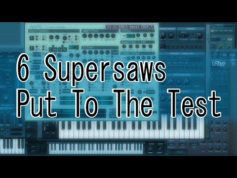 Testing Supersaws From 6 VST Synthesizers