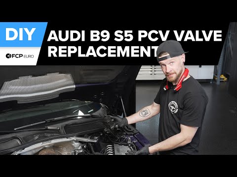 Audi S5 PCV Valve Replacement DIY (2018-2025 Audi B9 S5 Sportback, S4, SQ5, EA839 Engine)