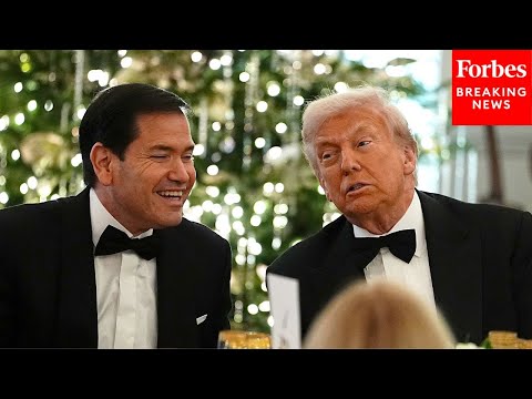 Video | Trump Lauds Marco Rubio As 'The Greatest Secretary Of State In The History Of Our Country'