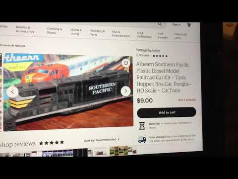 I bought a ho train on Etsy