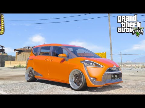 MOBIL KELUARGA MANTAP JAYA KENCANG JUGA TOYOTA SIENTA MANTAP - GTA V MOD INDONESIA EPISODE SPESIAL