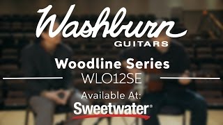 Video thumbnail for Washburn Woodline Series WLO12SE Orchestra Acoustic-electric Guitar Demo by Sweetwater by Sweetwater