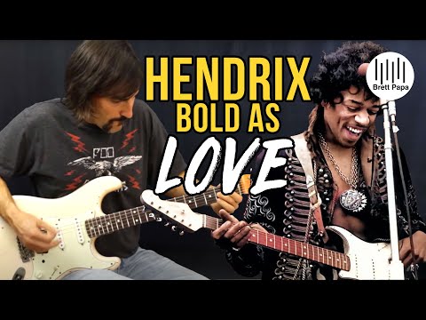 Jimi Hendrix - Bold As Love - Guitar Lesson - Part 2