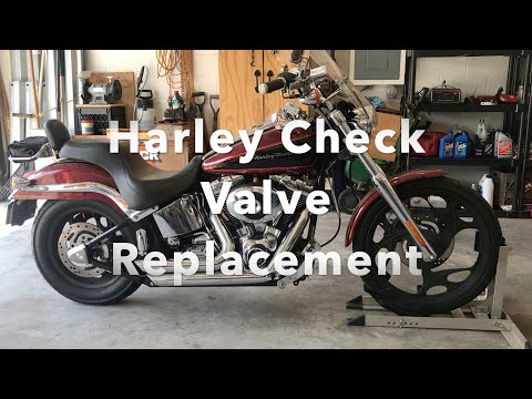 How To Replace Harley Davidson Check Valve