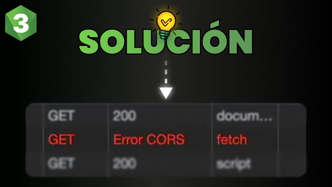 SOLUCIÓN de CORS y Desarrollo de API REST con Express