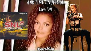 Janet Jackson - Any Time, Any Place Live on Saturday Night Live (1994) 1080p