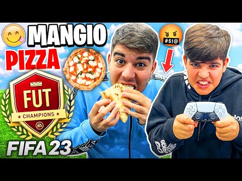 🍕 MANGIO PIZZA per OGNI GOL SUBITO da CHRISTIAN in WEEKEND LEAGUE!! FIFA 23