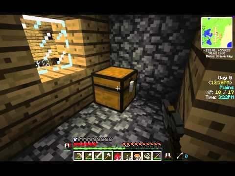 minecraft modded survival episode1 "dungeon hunters"
