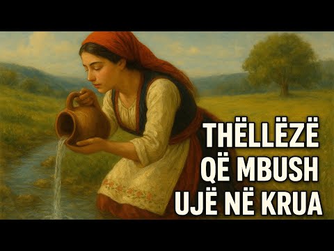 Thëllëzë Që Mbush Ujë Në Krua