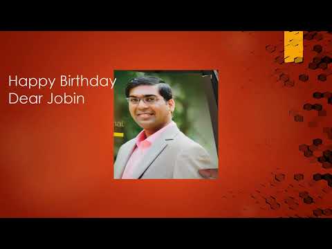Jobin Happy Birthday