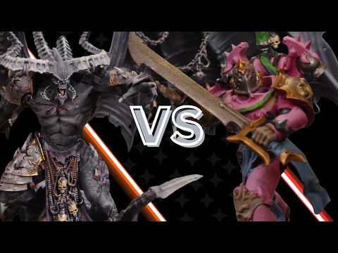 Chaos Daemons VS Emperor's Children Warhammer 40K Competitive Battle Report