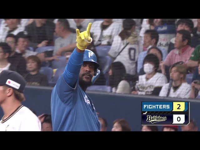 6回裏】逆転の一打!! ファイターズ・淺間大基 センター前へ2点 6回裏】逆転の一打!! ファイターズ・淺間大基 センター前へ2点