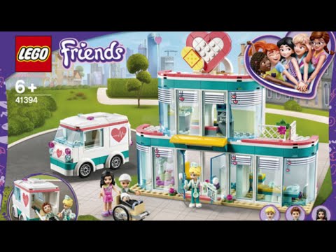 Lego Friends 41394 Heartlake City Hospital Speed Build Time-Lapse.