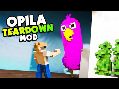 OPILA The Bird Chased Me in Teardown! - Teardown mods