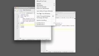 Arrange two front windows