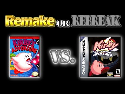ROR: Kirby's Adventure Vs. Nightmare in Dreamland (NES Vs. GBA)