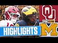 No. 11 Oklahoma Sooners vs Michigan Wolverines Highlights 🏈 FOX College Football