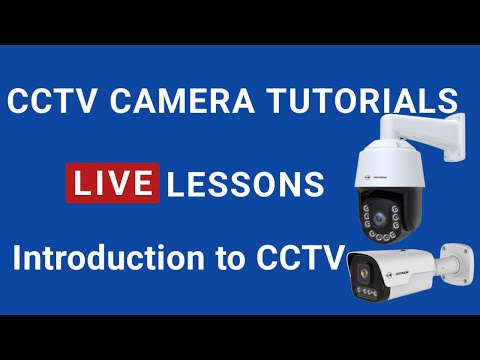Rebroadcast of Live CCTV camera Lesson on Introduction to CCTV Camera installation for Beginners