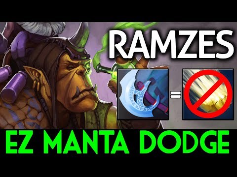 RAMZES Dota 2 [Alchemist] Easy Manta Dodge