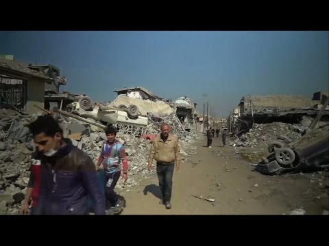 200  civila kan ha dödats i flyganfall mot Mosul - Nyheterna (TV4)