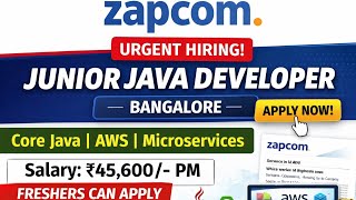 Download lagu Jangan Lewatkan❗Lowongan Kerja Java 2026 | Zapcom Menerima Fresh Graduate🔥| Lowongan Kerja Terbaru #itjobs #javajobs #hiring mp3